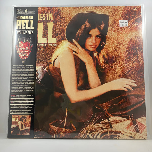Various – Hillbillies In Hell - Country Music's Tormented Testament (1952-1974) Volume Five LP USED Vinyl NM/NM Color Vinyl