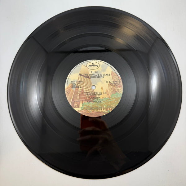 Rush – All The World's A Stage LP USED Vinyl VG++/VG+