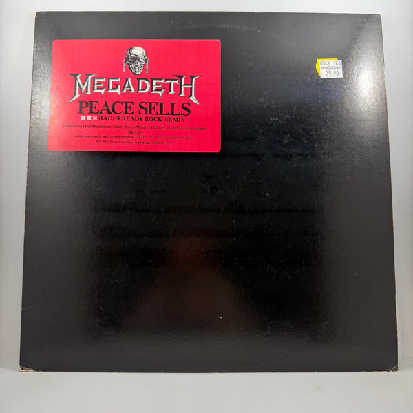 Megadeth – Peace Sells (RRR Radio Ready Rock Remix) LP USED Vinyl VG++/VG