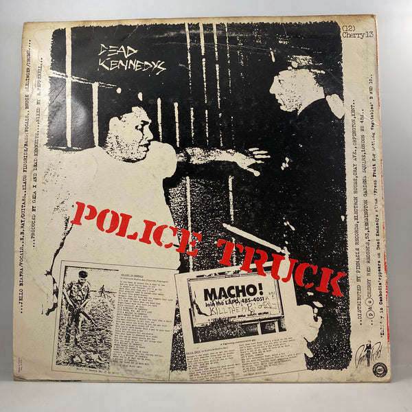 Dead Kennedys – Holiday In Cambodia LP USED Vinyl VG/G 12" / 45 RPM / Single