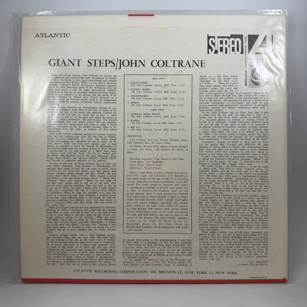 John Coltrane – Giant Steps LP USED Vinyl VG++/VG+