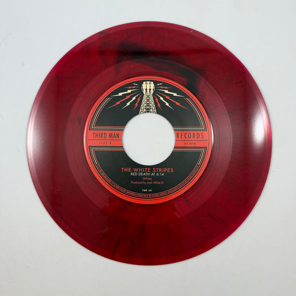 The White Stripes – Hand Springs 7" USED Vinyl NM/NM Color Vinyl