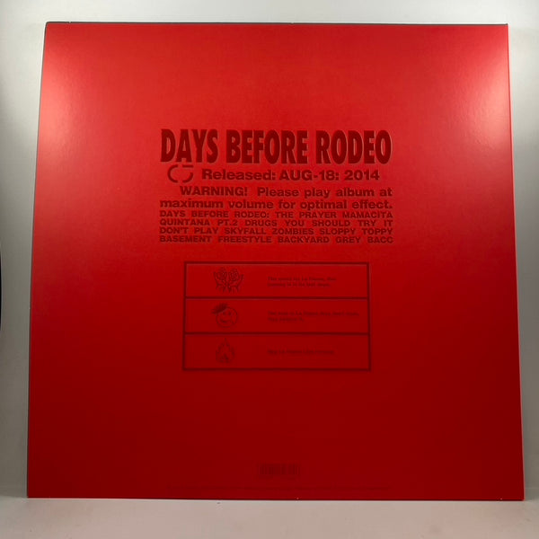 Travis Scott – Days Before Rodeo LP USED Vinyl VG+/NM