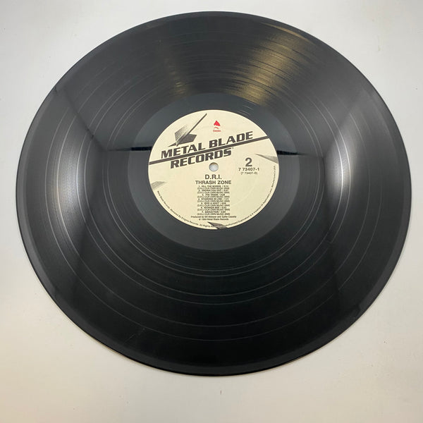 D.R.I. – Thrash Zone LP USED Vinyl VG+/VG