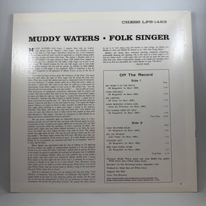 Muddy Waters – Folk Singer LP USED Vinyl NM/NM Audiophile