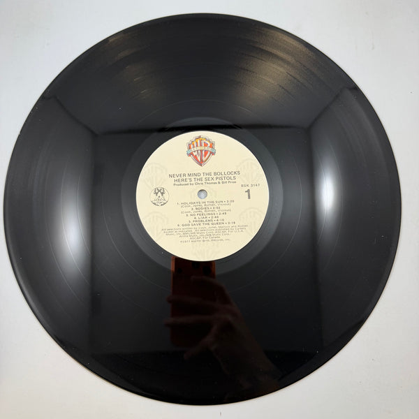 Sex Pistols – Never Mind The Bollocks Here's The Sex Pistols LP USED Vinyl VG+/VG+