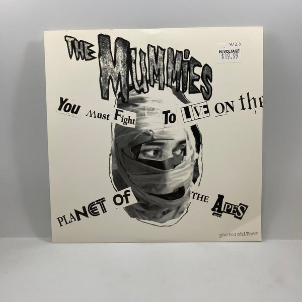 The Mummies – You Must Fight To Live On The Planet Of The Apes 7" USED Vinyl VG++/NM