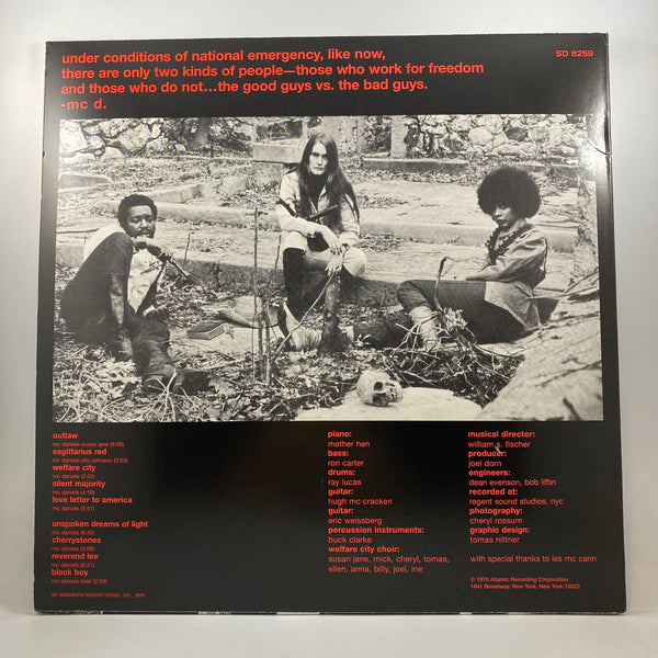 Eugene McDaniels – Outlaw LP USED Vinyl VG+/VG+