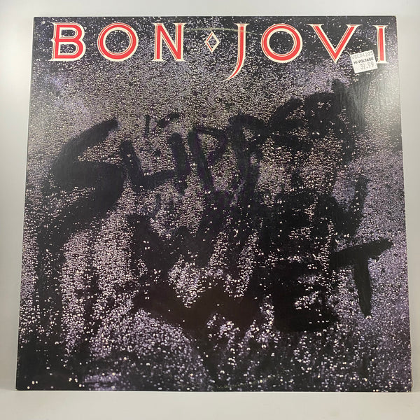 Bon Jovi – Slippery When Wet LP USED Vinyl VG++/VG+