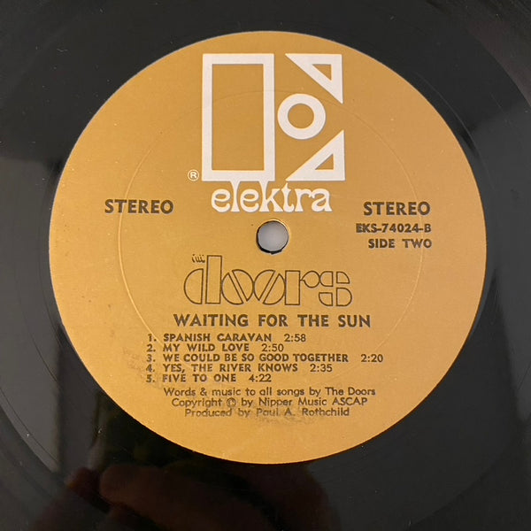 Doors – Waiting For The Sun LP USED VG+/VG+ 1968 Pressing Unipak Sleeve