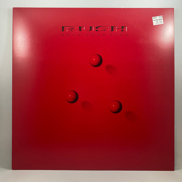 Rush – Hold Your Fire LP USED Vinyl VG++/VG+