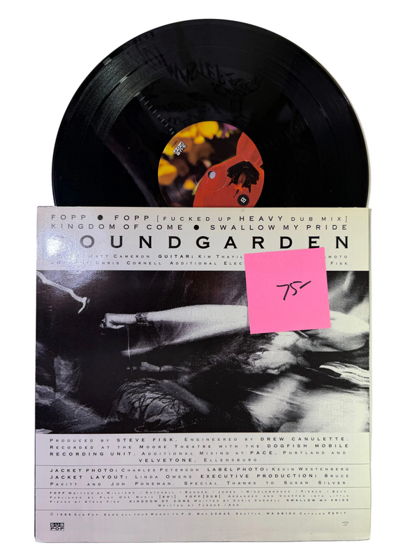 Soundgarden – Fopp LP USED Vinyl VG+/VG+