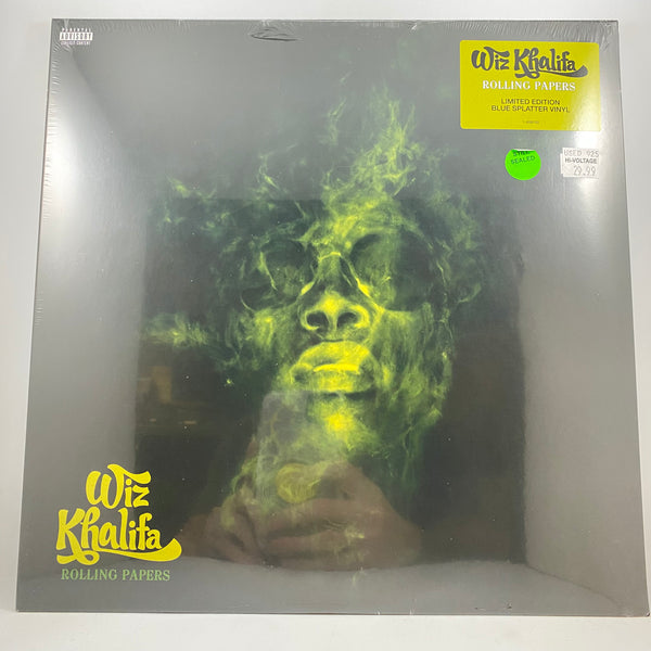 Wiz Khalifa – Rolling Papers LP USED Vinyl Mint Still Sealed / Color Vinyl