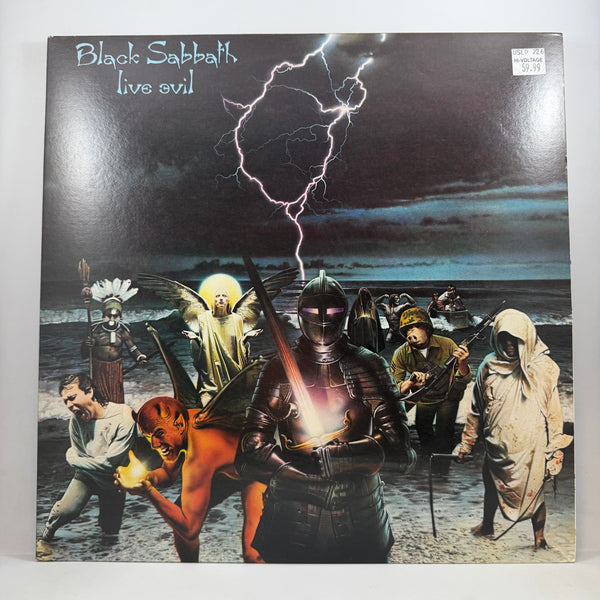Black Sabbath – Live Evil LP USED Vinyl VG+/VG++