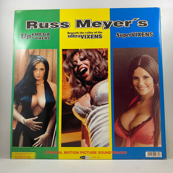 Various – Russ Meyer's Lorna / Vixen. / Faster, Pussycat! Kill! Kill! (Original Motion Picture Soundtracks) LP USED Vinyl NM/VG