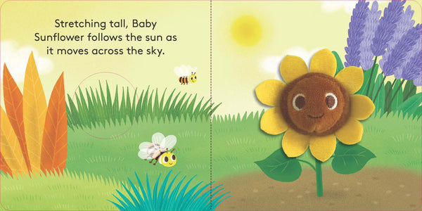 Baby Sunflower: Finger Puppet Book