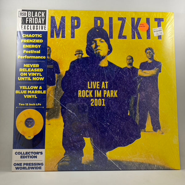 Limp Bizkit – Live At Rock Im Park 2001 LP USED Vinyl Mint / Still Sealed / Color Vinyl