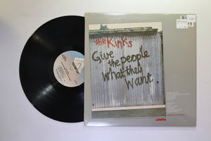 The Kinks – Give The People What They Want LP USED Vinyl VG+/VG++