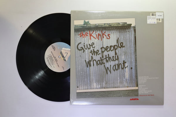 The Kinks – Give The People What They Want LP USED Vinyl VG+/VG++