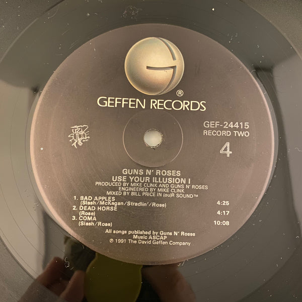 Guns N' Roses – Use Your Illusion I 2LP USED NM/VG++ 1991 US Pressing