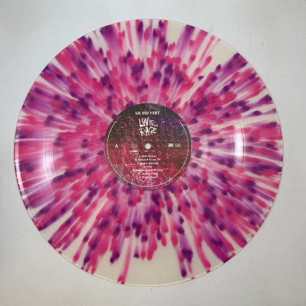 Lil Uzi Vert – Luv Is Rage LP USED Vinyl NM/NM Color Vinyl