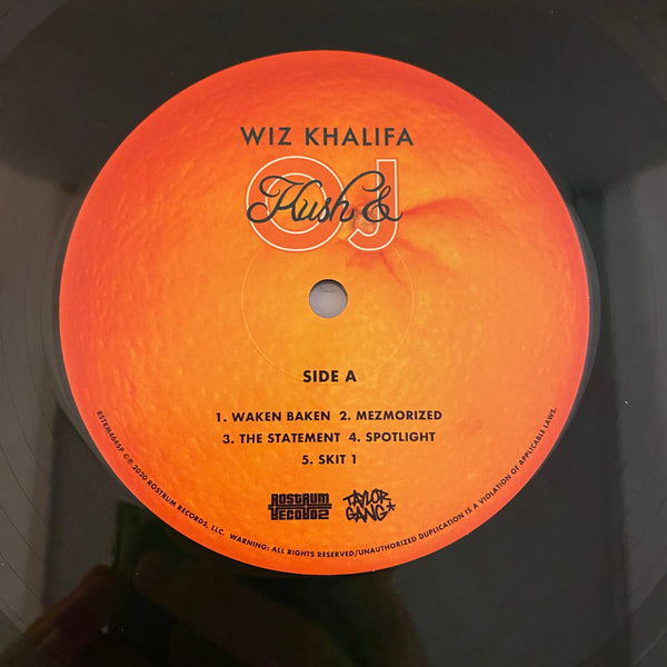 Wiz Khalifa – Kush & OJ 2LP USED VG+/VG+ Green/Orange Vinyl