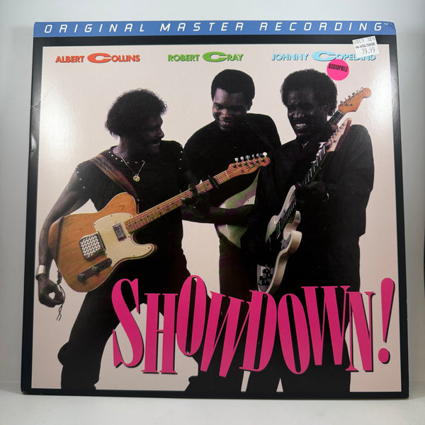 Albert Collins / Robert Cray / Johnny Copeland – Showdown! LP USED Vinyl NM/VG+ Audiophile