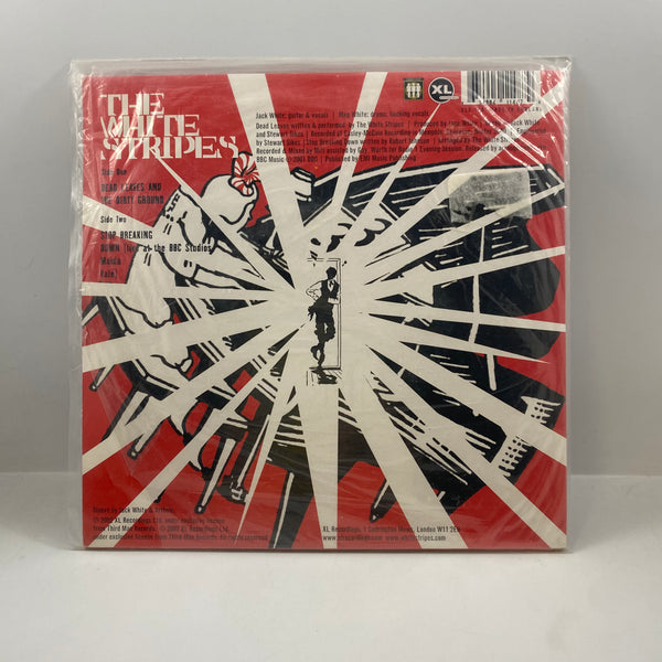 The White Stripes – Dead Leaves And The Dirty Ground 7" USED Vinyl VG+/VG+