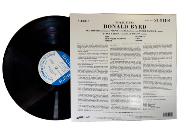 Donald Byrd – Royal Flush LP USED Vinyl NM/NM