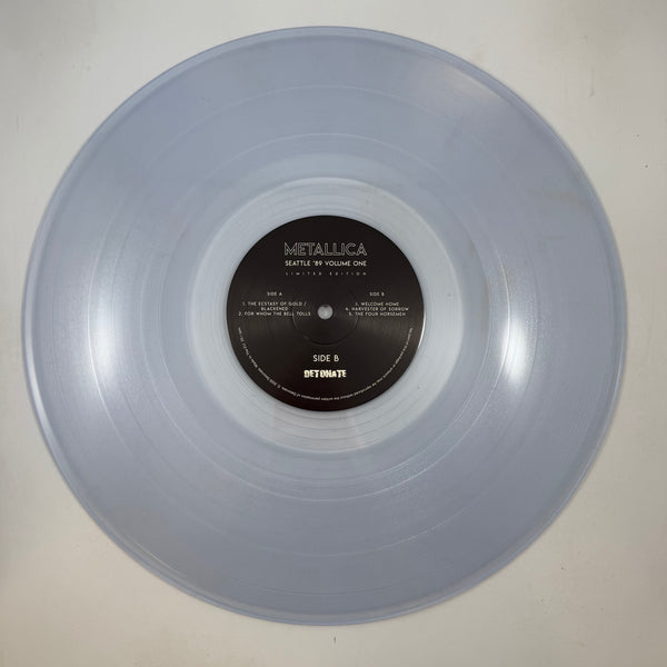 Metallica – Seattle '89: Volume One LP USED Vinyl NM/VG++ Color Vinyl
