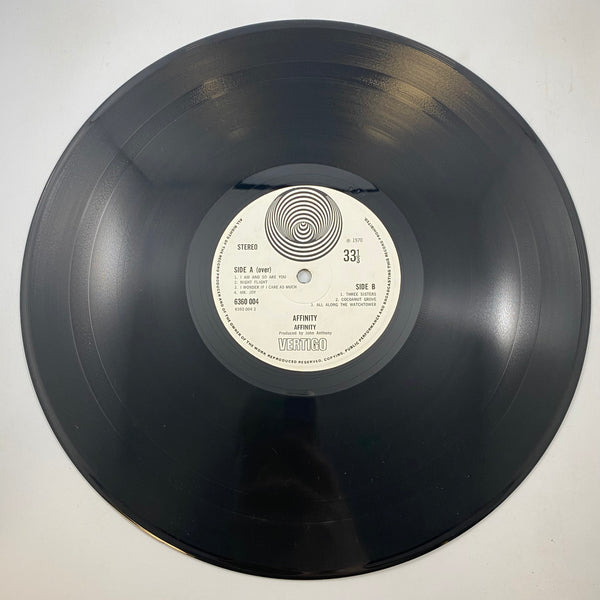 Affinity – Affinity LP USED Vinyl VG+/VG+ UK Original Pressing