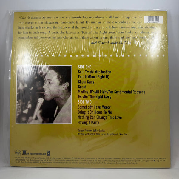 Sam Cooke – One Night Stand! At The Harlem Square Club LP USED Vinyl VG+/VG++