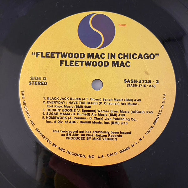 Fleetwood Mac – Fleetwood Mac In Chicago 2LP USED VG++/VG+