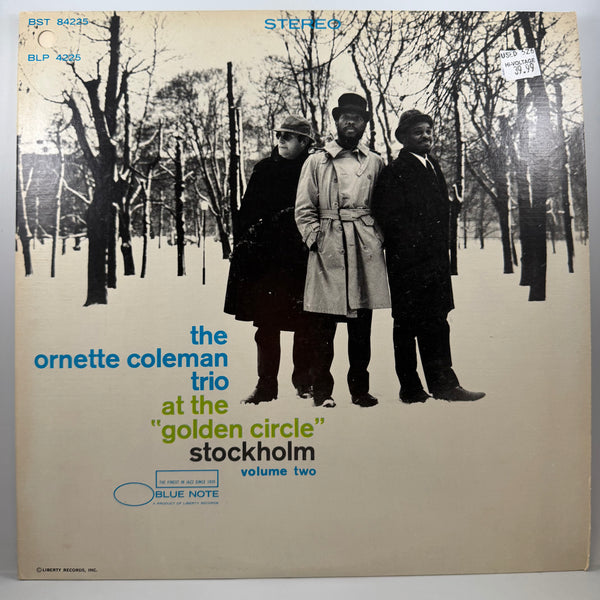 The Ornette Coleman Trio – At The "Golden Circle" Stockholm - Volume Two LP USED Vinyl VG++/VG