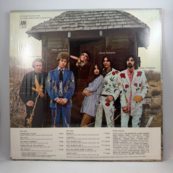 The Flying Burrito Bros – The Gilded Palace Of Sin LP USED Vinyl VG++/VG+