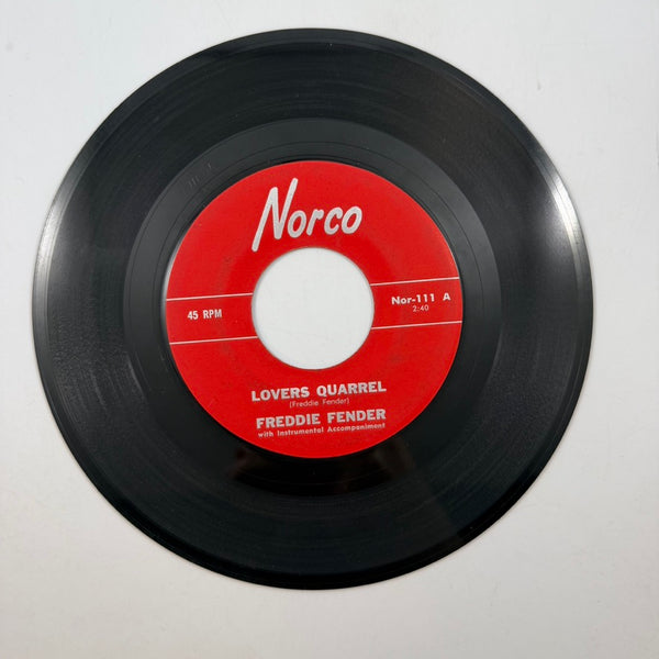 Freddie Fender – Lovers Quarrel / Donna 7" USED Vinyl VG+/Generic