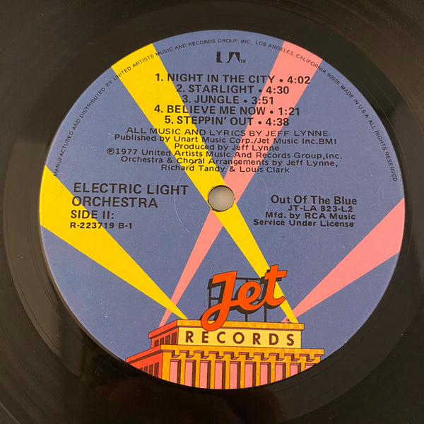 Electric Light Orchestra – Out Of The Blue 2LP USED VG++/VG+ 1977 Record Club Pressing