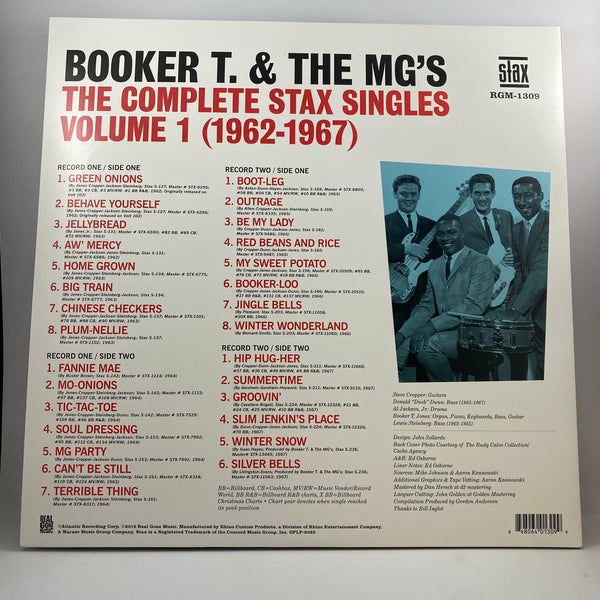 Booker T. & The MG's – The Complete Stax Singles, Vol. 1 (1962-1967) LP USED Vinyl NM/NM