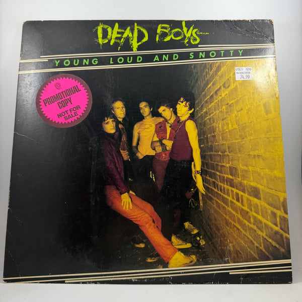 Dead Boys – Young Loud And Snotty LP USED Vinyl NM/G+ Original Pressing