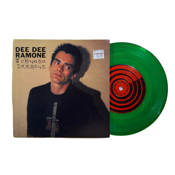 Dee Dee Ramone And The Chinese Dragons – What About Me 7" USED Vinyl NM/VG++ Color Vinyl
