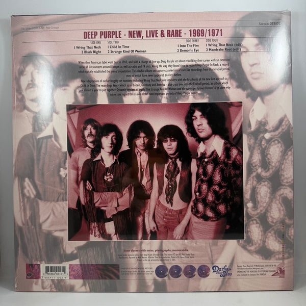 Deep Purple – New Live & Rare LP NOS Vinyl Mint Still Sealed
