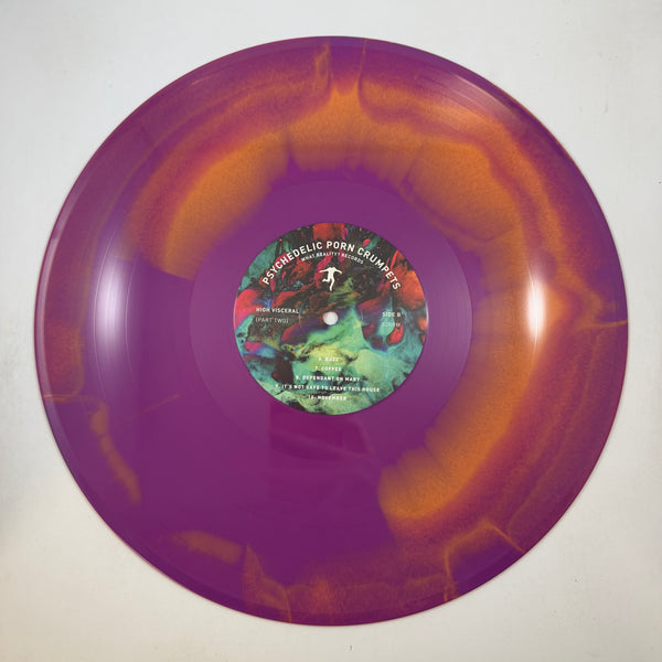 Psychedelic Porn Crumpets – High Visceral {Part One} & {Part Two} LP USED Vinyl NM/VG++ Color Vinyl