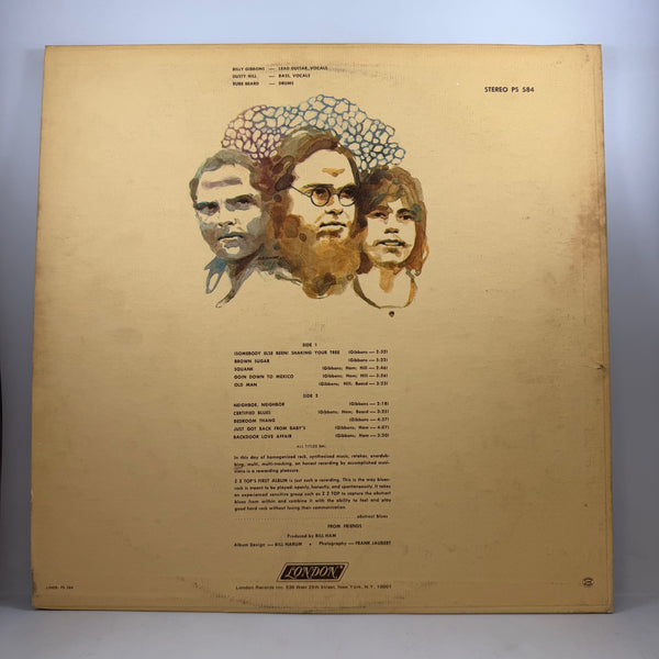 ZZ Top – ZZ Top's First Album LP USED Vinyl VG+/VG+