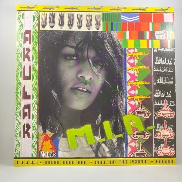 M.I.A. – Arular LP USED Vinyl VG++/NM