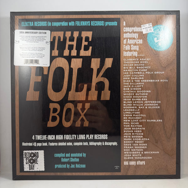 Various – The Folk Box LP NOS Vinyl Box Set Mint Still Sealed
