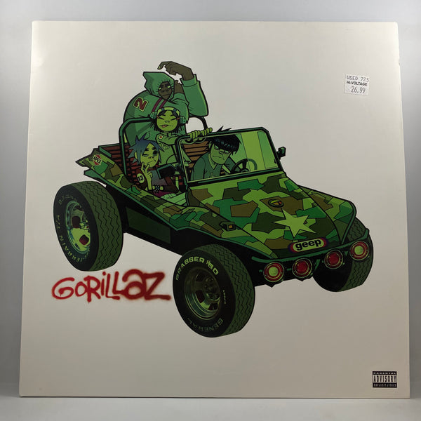 Gorillaz – Gorillaz LP USED Vinyl VG+/VG+