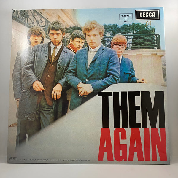 Them – The Angry Young Them / Them Again LP USED Vinyl VG+/VG+