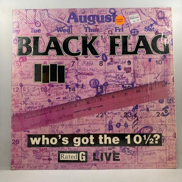 Black Flag – Who's Got The 10½? LP USED Vinyl VG/VG+ Original Pressing