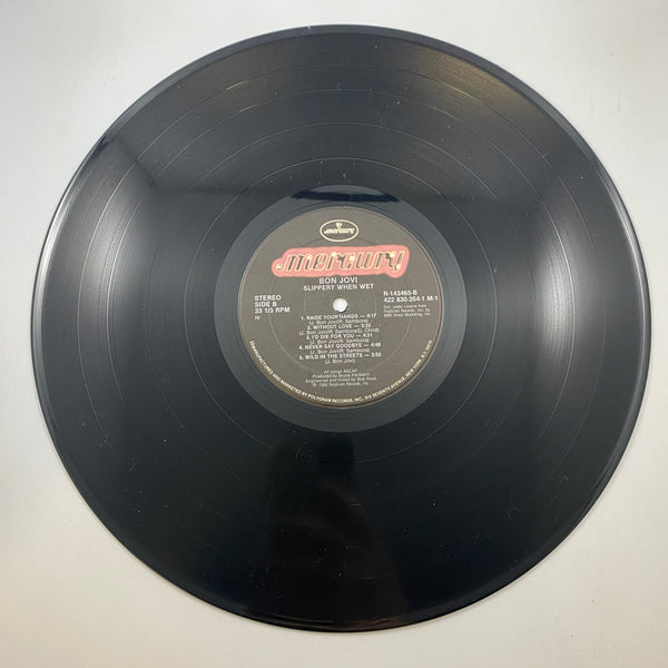Bon Jovi – Slippery When Wet LP USED Vinyl VG++/VG+