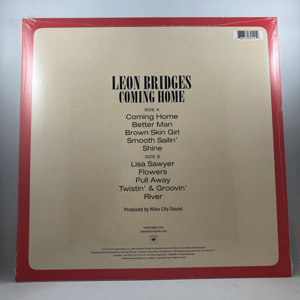 Leon Bridges – Coming Home LP Vinyl Mint Still Sealed